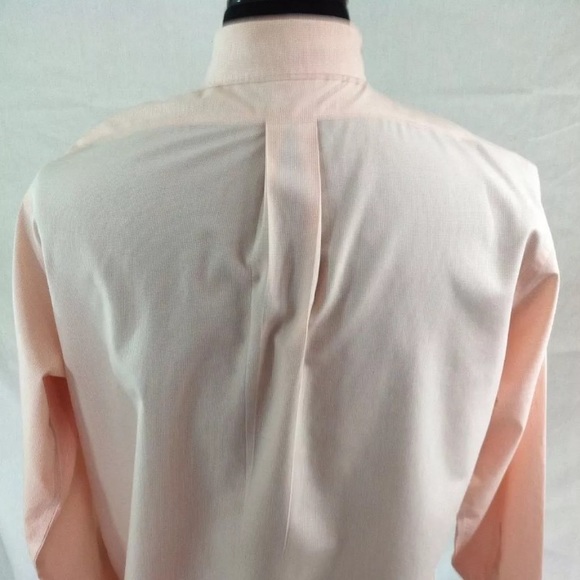 BROOKS BROTHERS White with Peach Checks size 15/34 - Picture 2 of 6